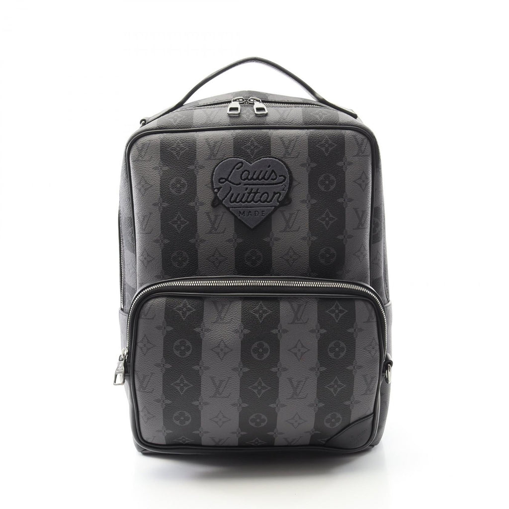 Louis Vuitton LOUIS VUITTON × NIGO PVC Coated Canvas Leather Backpack