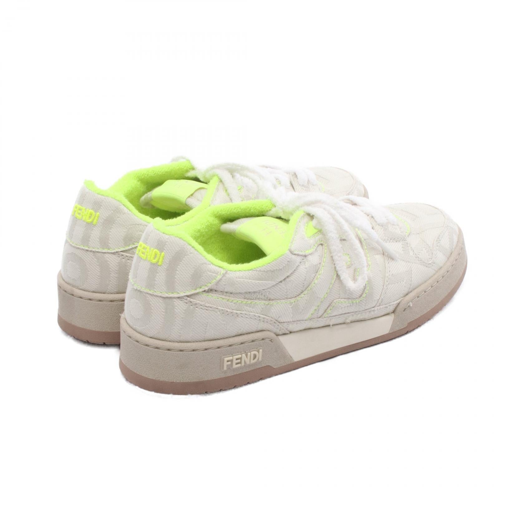 Fendi FENDI × MARC JACOBS MATCH Canvas Pile Sneakers