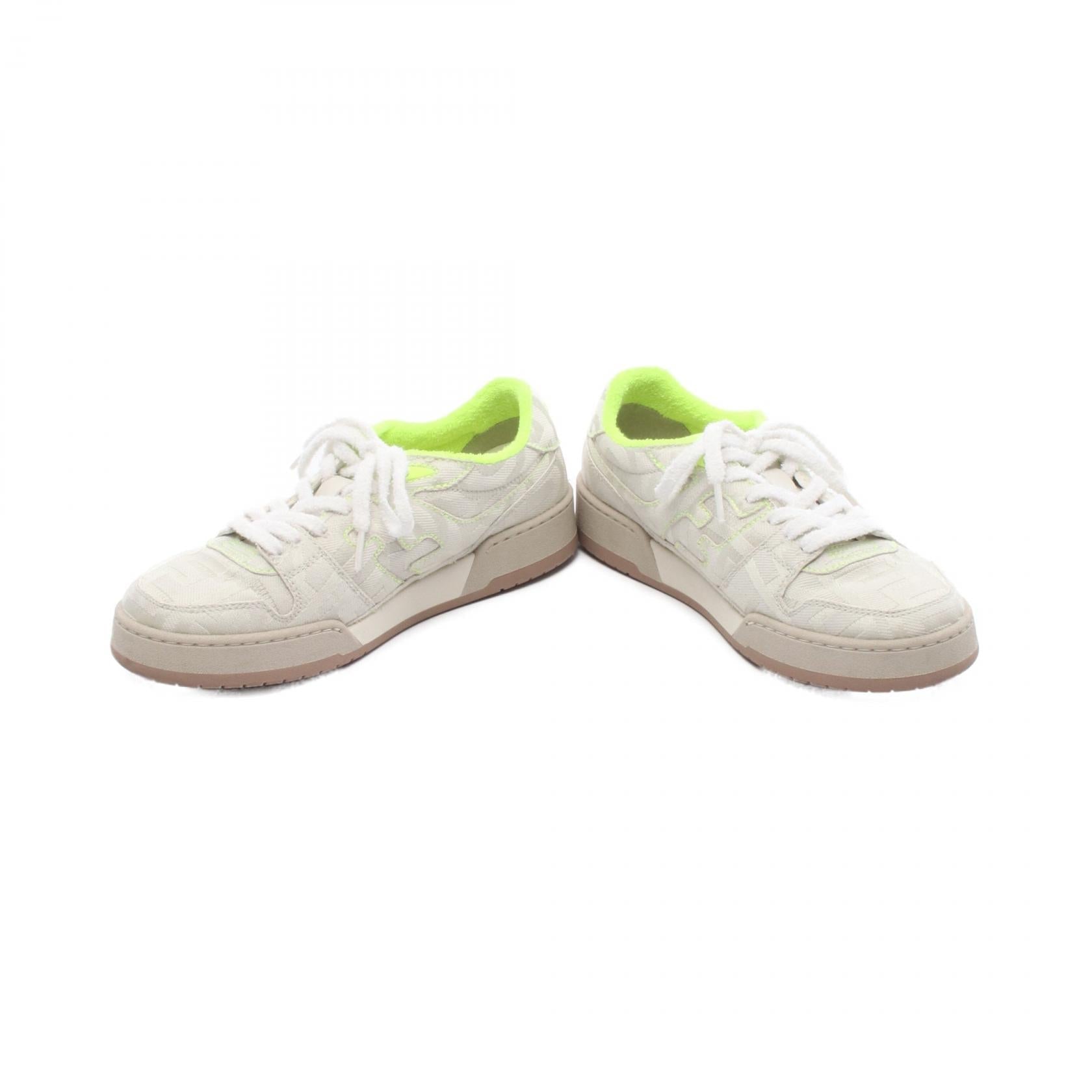 Fendi FENDI × MARC JACOBS MATCH Canvas Pile Sneakers