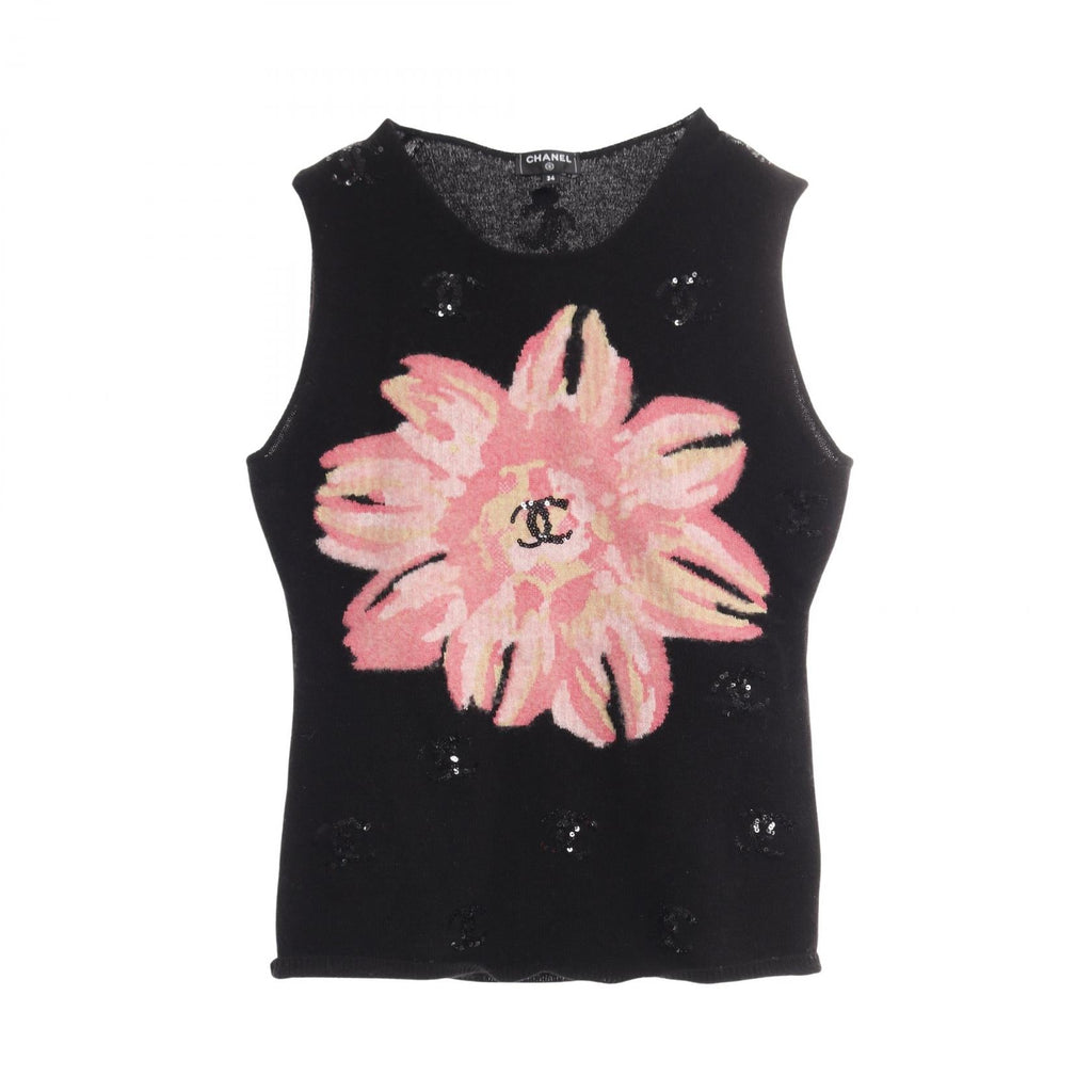 Chanel Coco Mark Cashmere Knitwear
