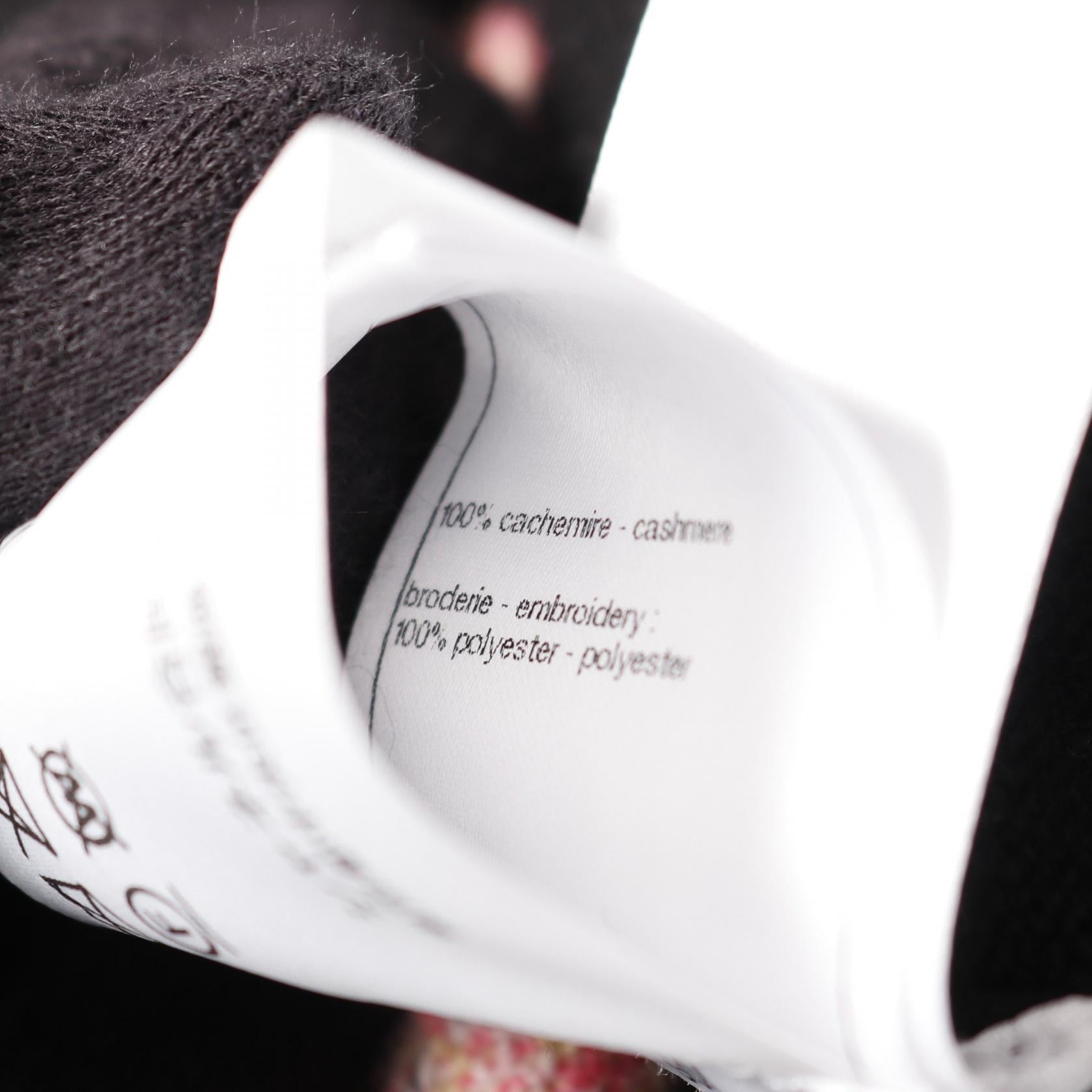 Chanel Coco Mark Cashmere Knitwear