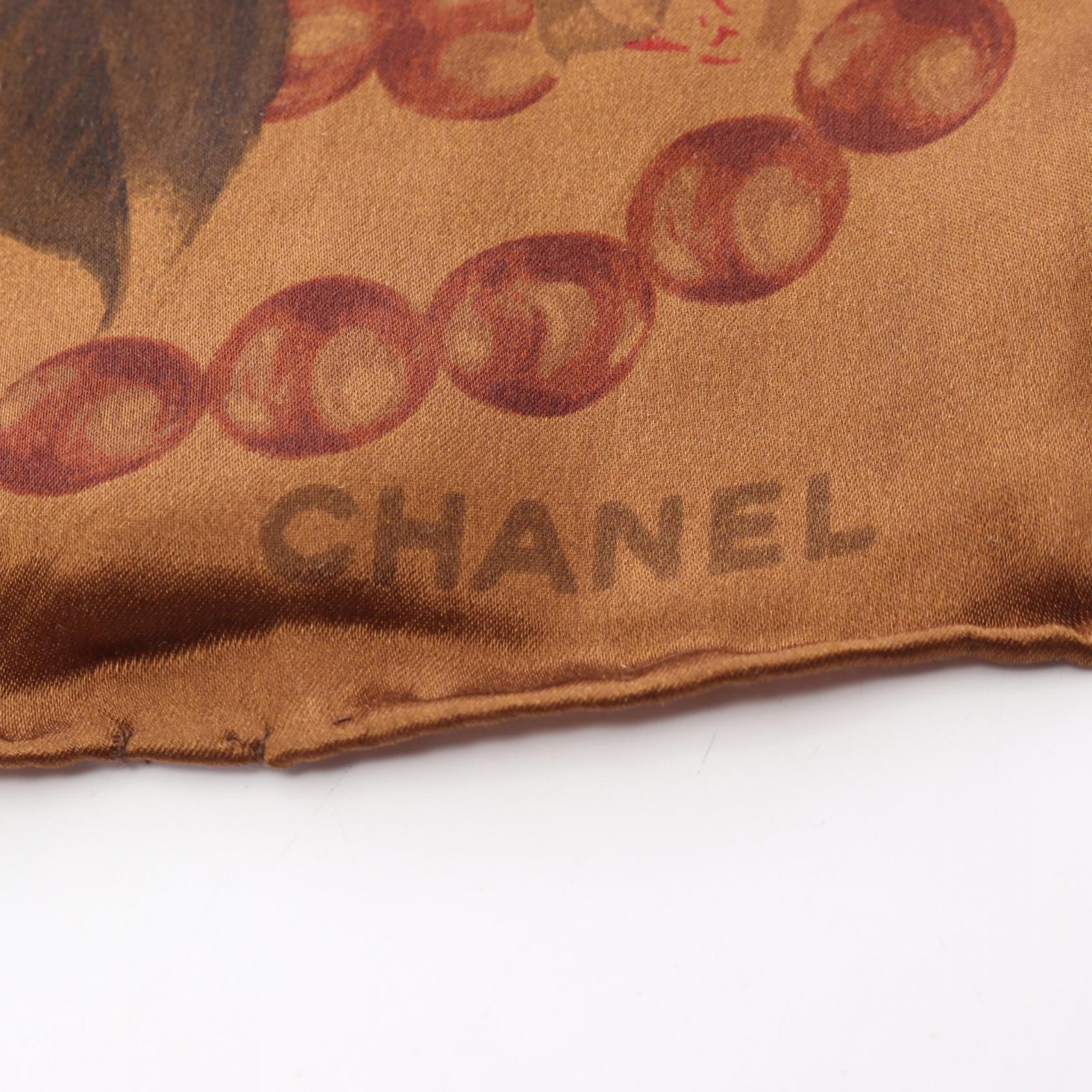 Chanel Silk Scarf