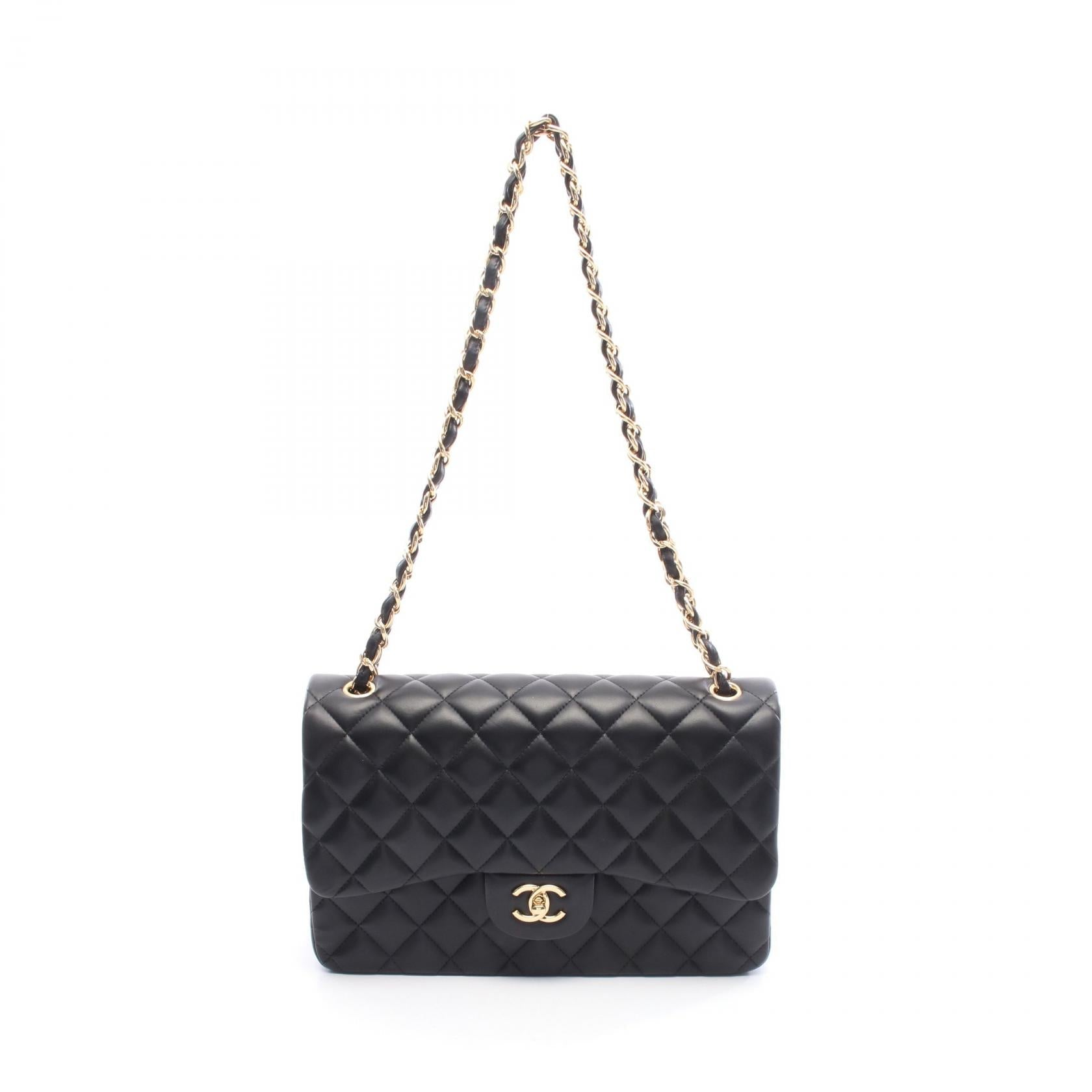 Chanel Classic Large Flap Lambskin Shoulder Bag