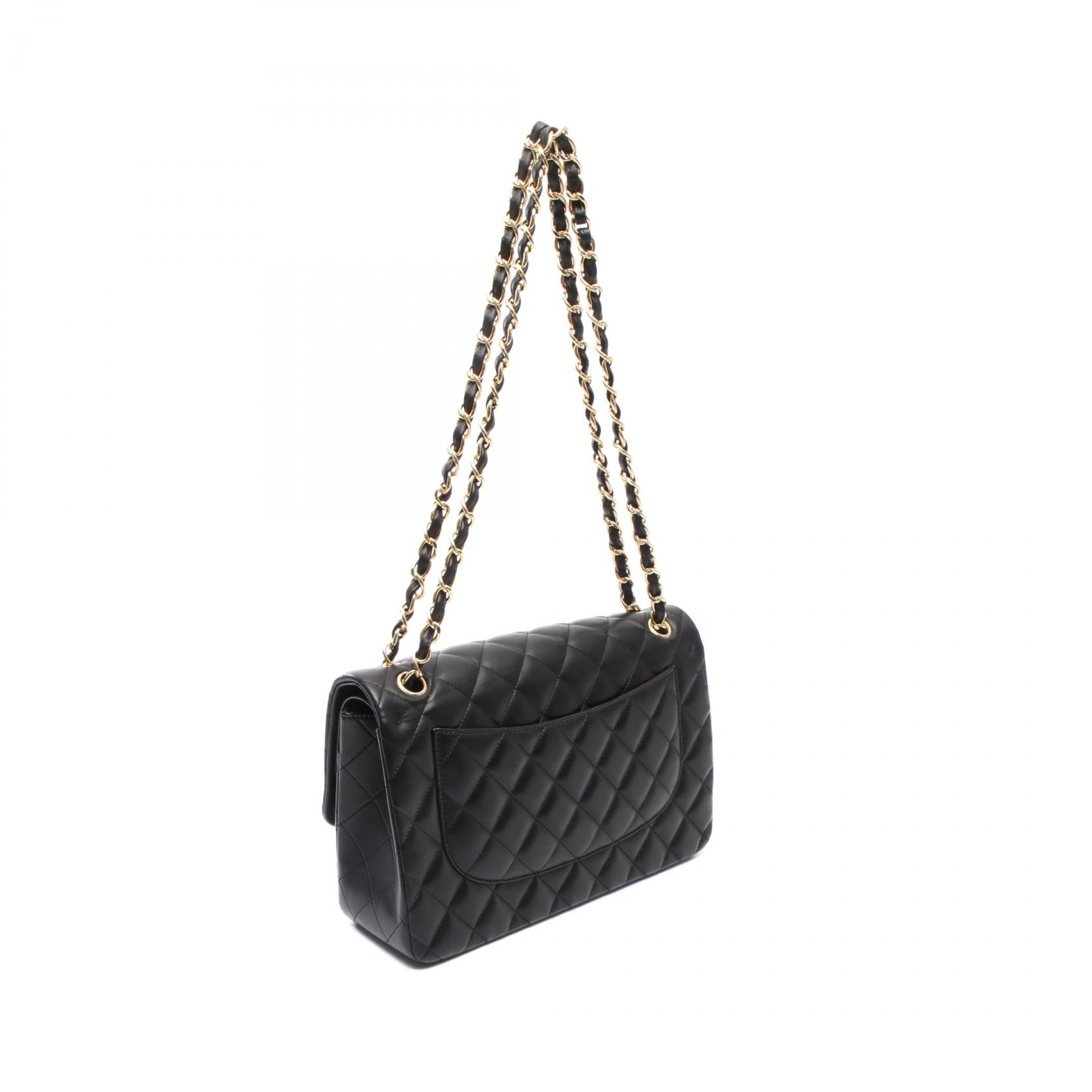 Chanel Classic Large Flap Lambskin Shoulder Bag