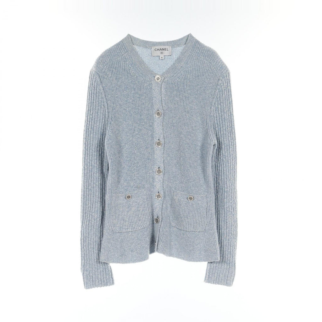 Chanel Lion Button Silk igan