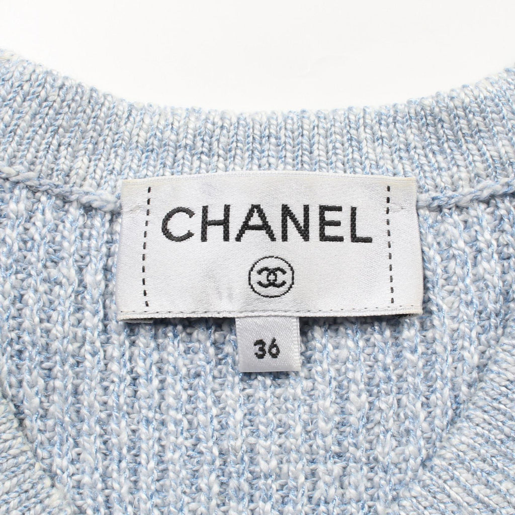 Chanel Lion Button Silk igan