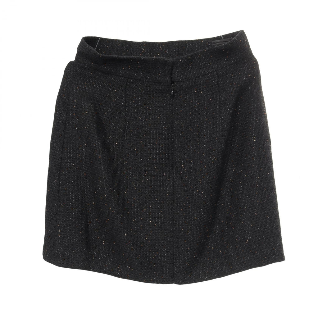 Chanel Coco Mark Wool Polyester Skirt