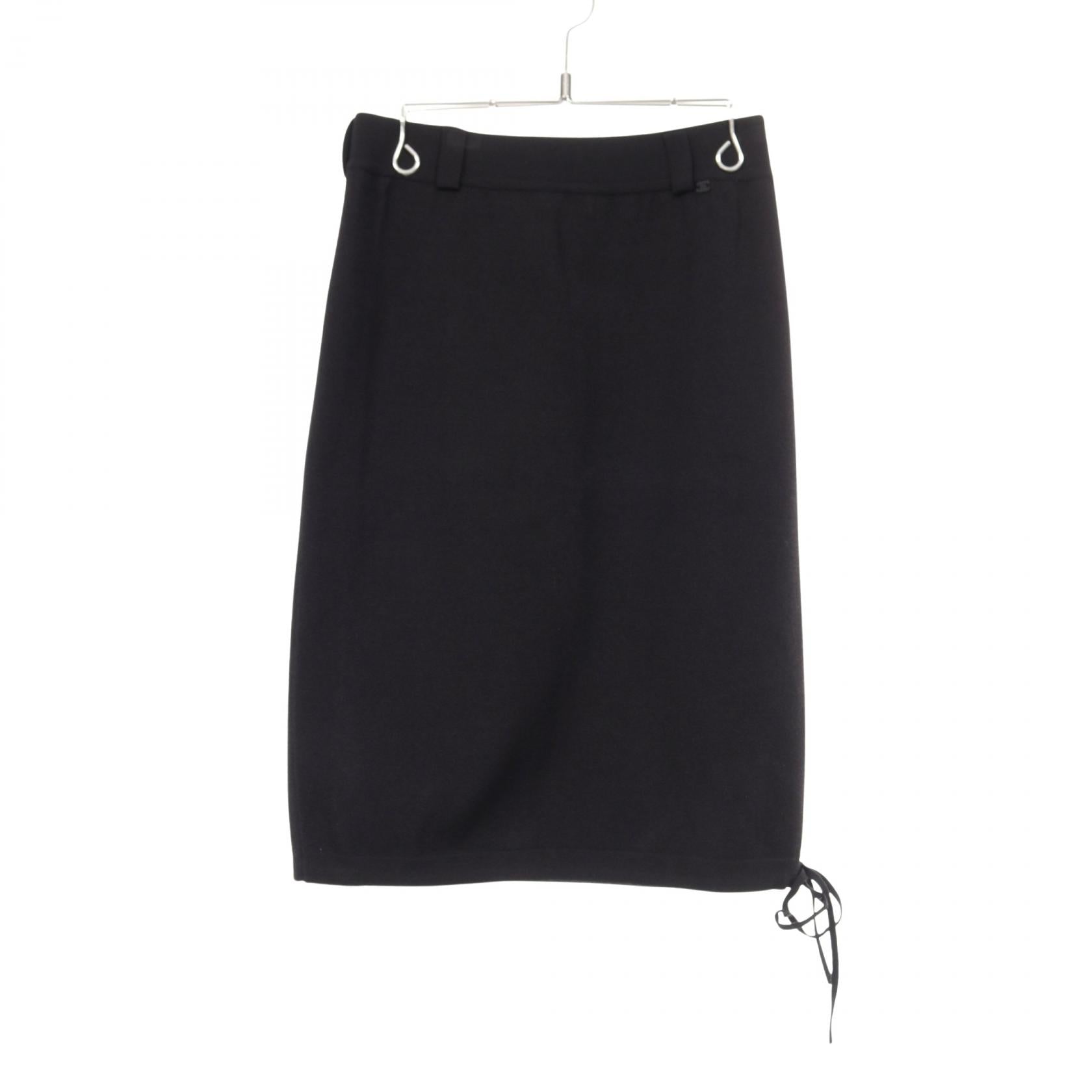 Chanel Knit Rayon Skirt