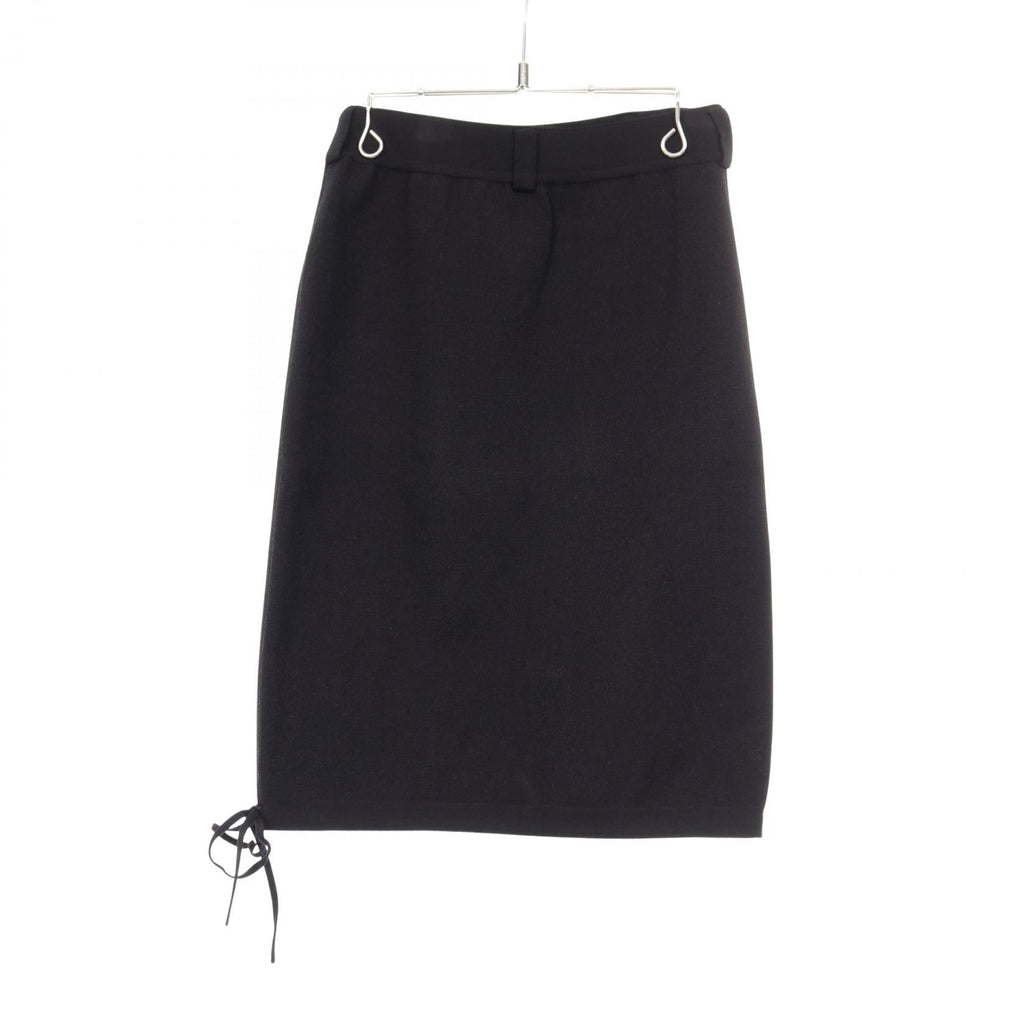 Chanel Knit Rayon Skirt