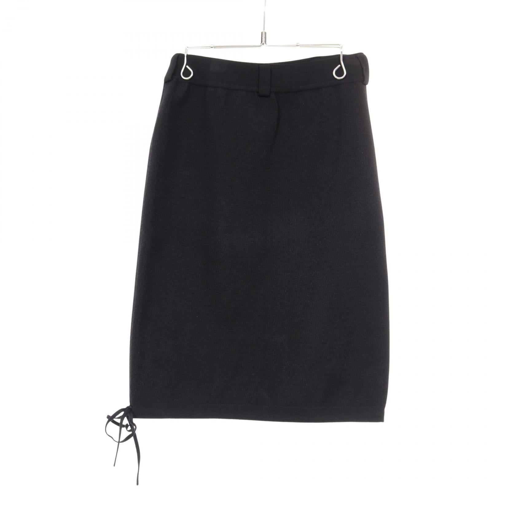 Chanel Knit Rayon Skirt