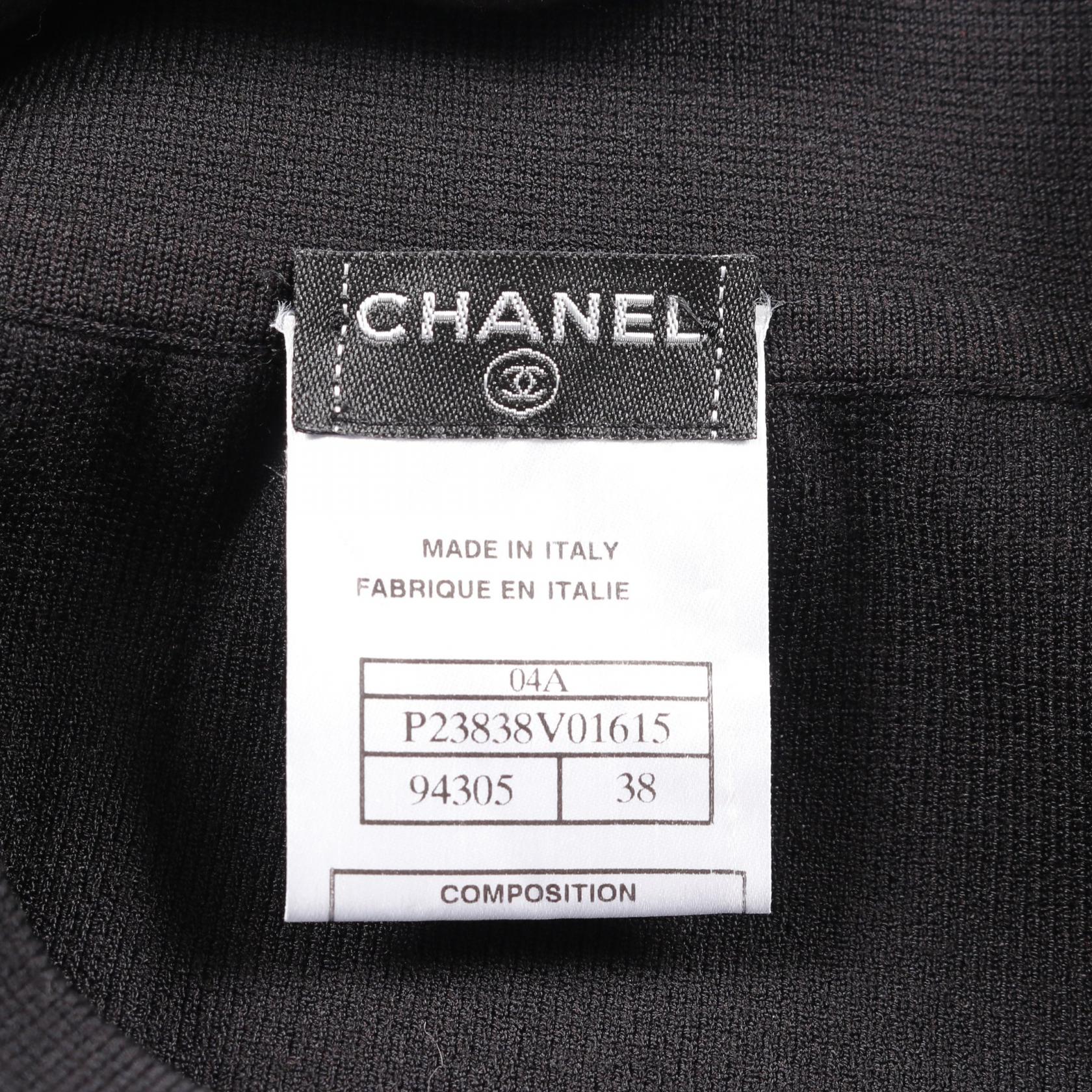 Chanel Knit Rayon Skirt