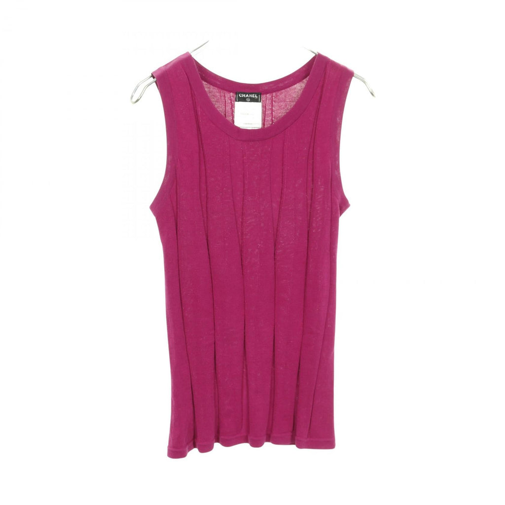 Chanel Coco Mark Cotton Tank Top