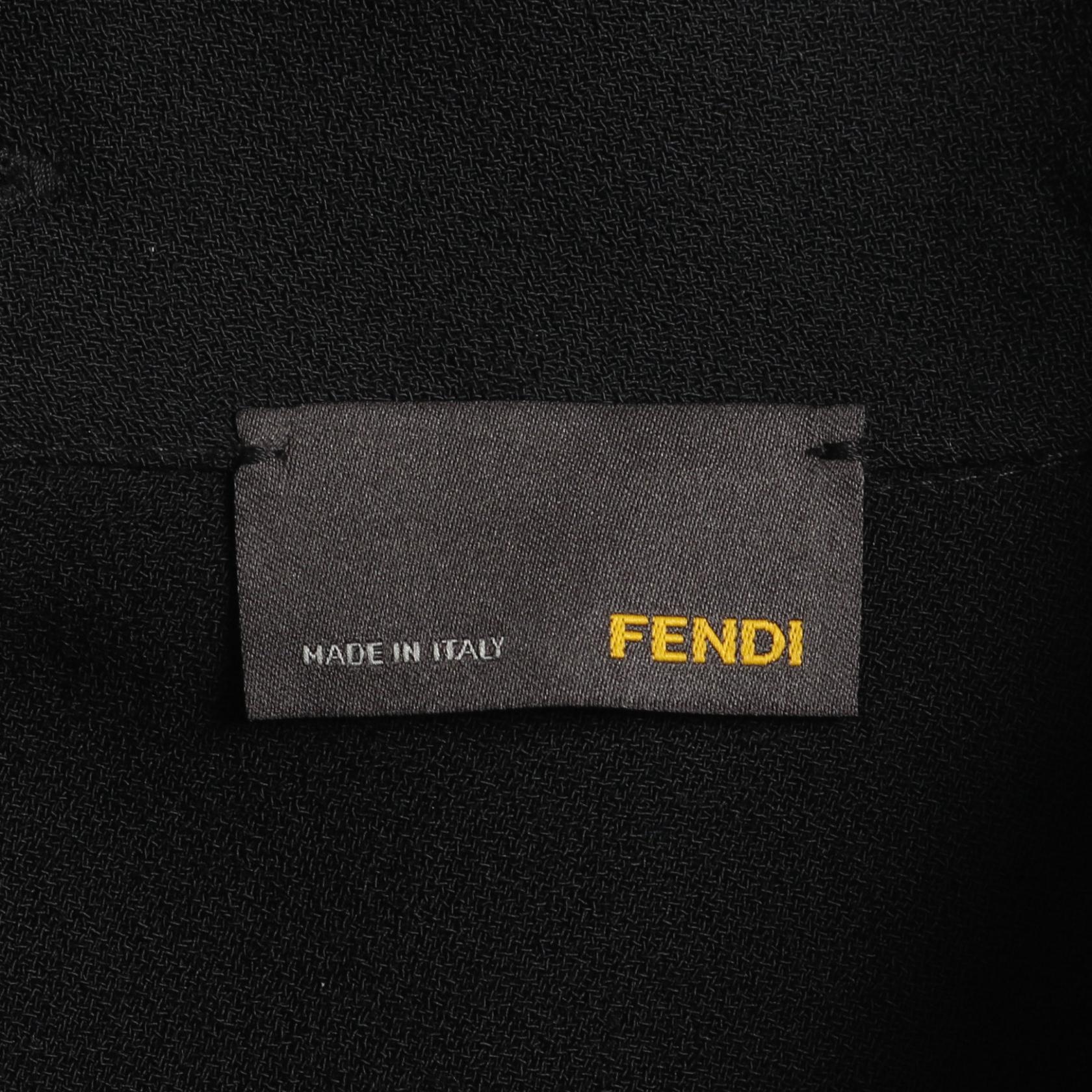 Fendi Wool Viscose Dress