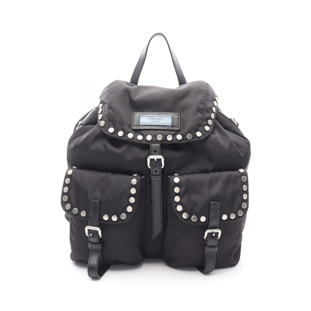 Prada VELA Nylon Leather Backpack