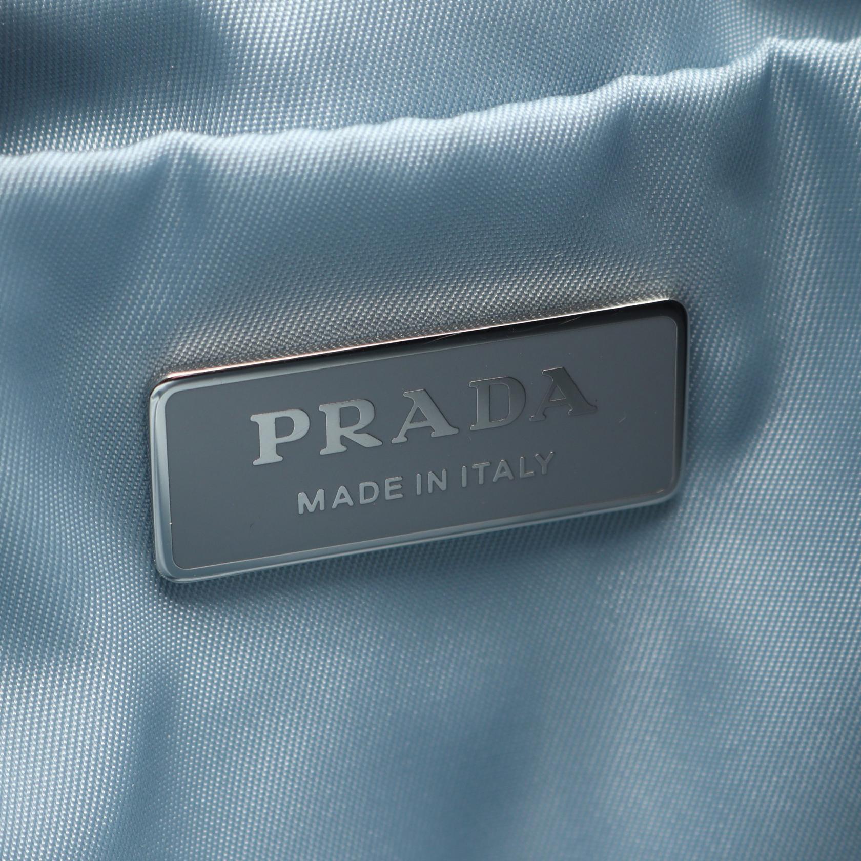 Prada VELA Nylon Leather Backpack