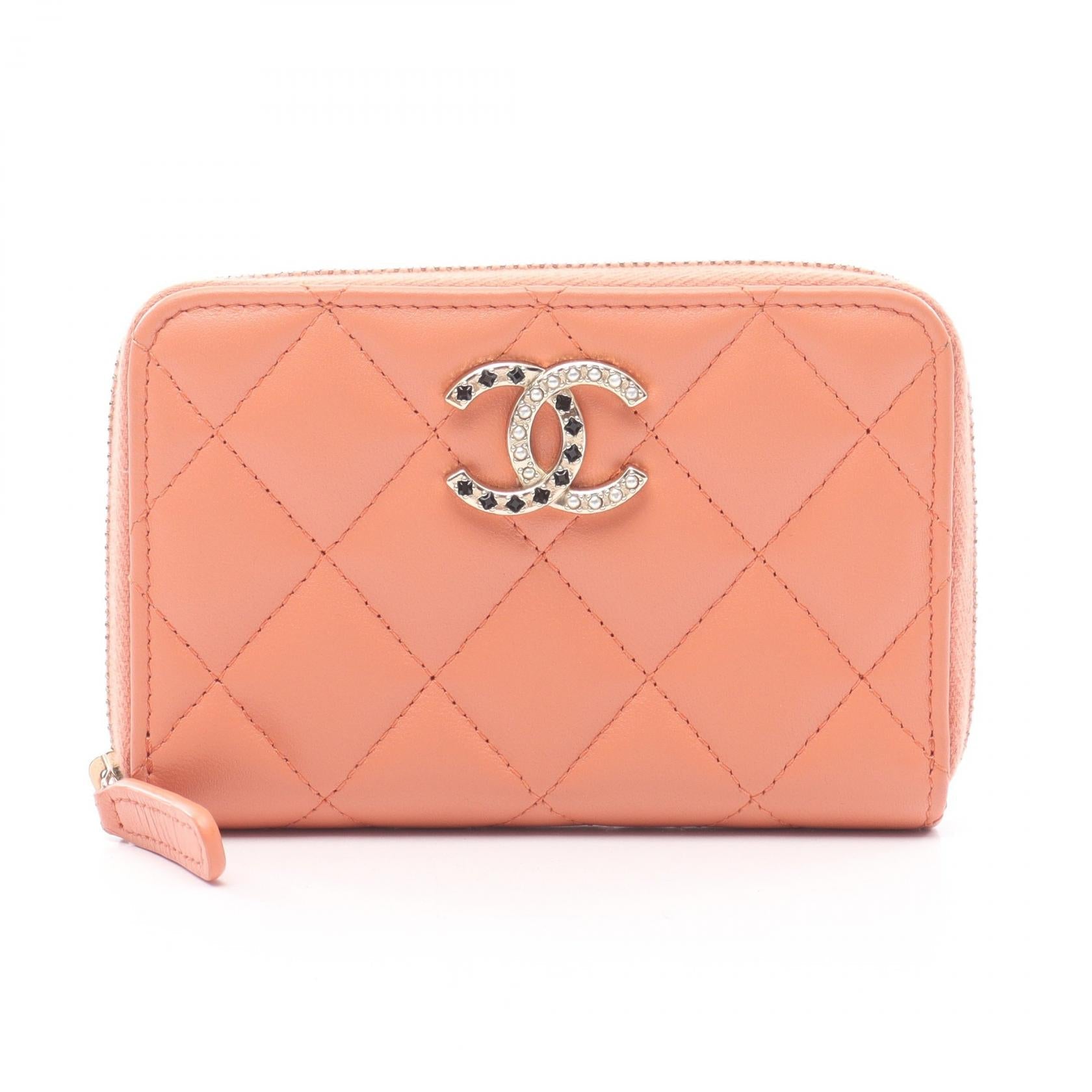 Chanel Matelasse Lambskin Coin Case