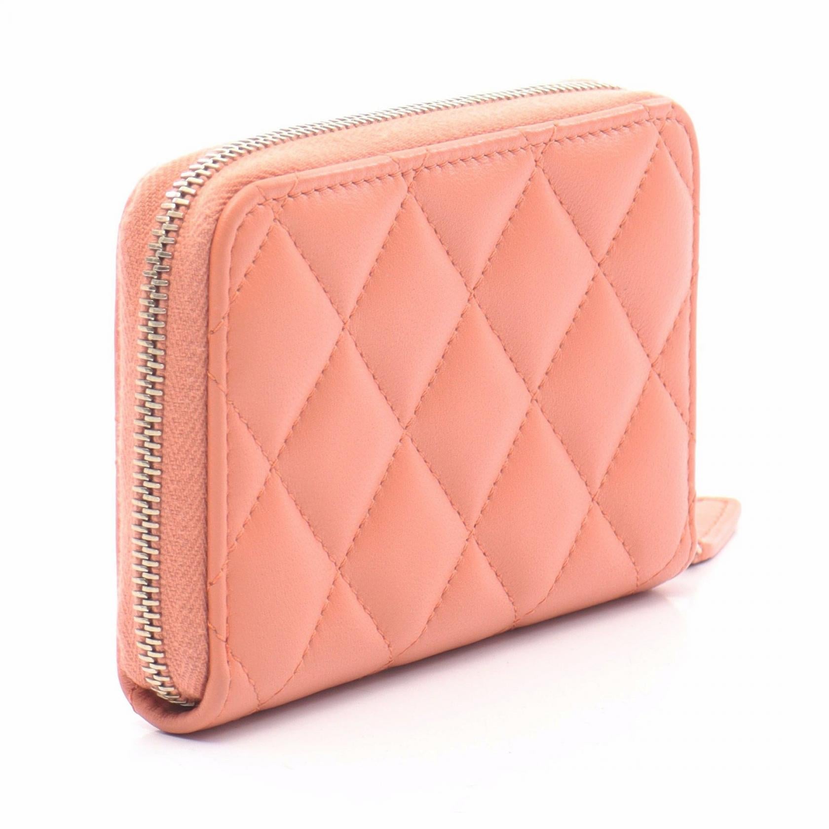 Chanel Matelasse Lambskin Coin Case