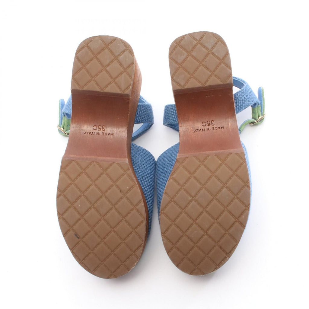 Chanel Canvas Sandals