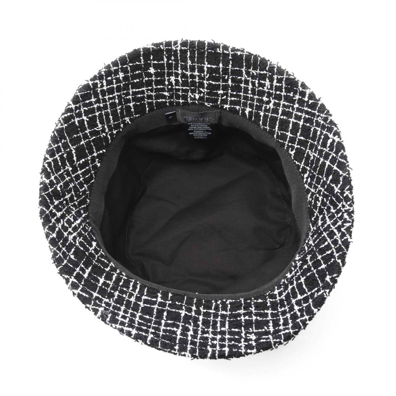 Chanel Coco Mark Fabric Hat