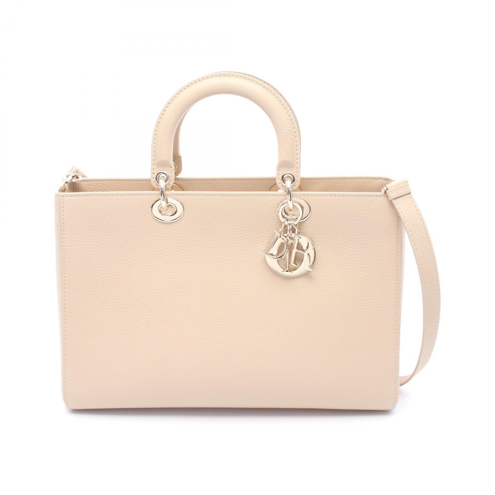 Dior Lady D-Sire Leather Handbag