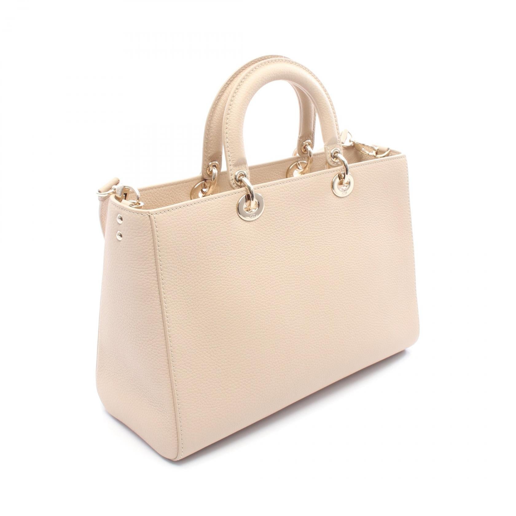Dior Lady D-Sire Leather Handbag