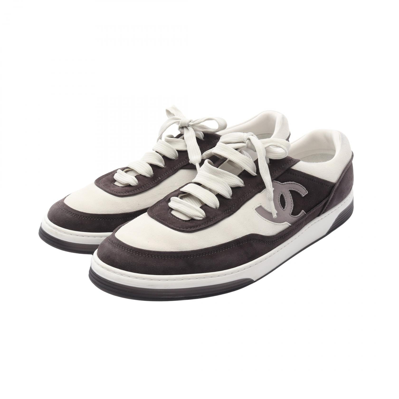 Chanel Coco Mark Suede Sneakers