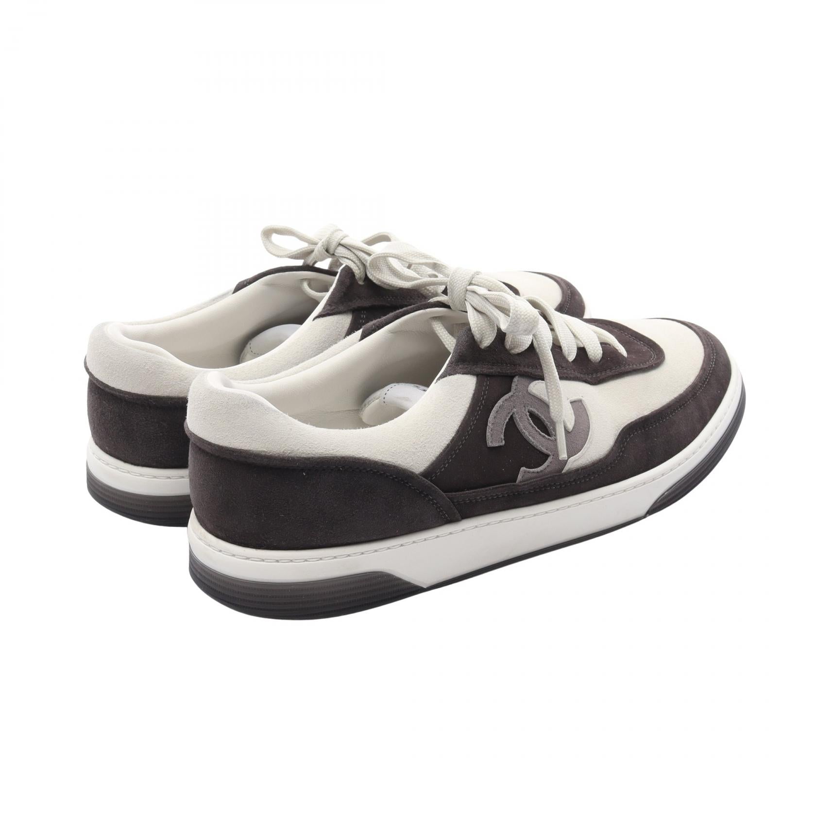 Chanel Coco Mark Suede Sneakers