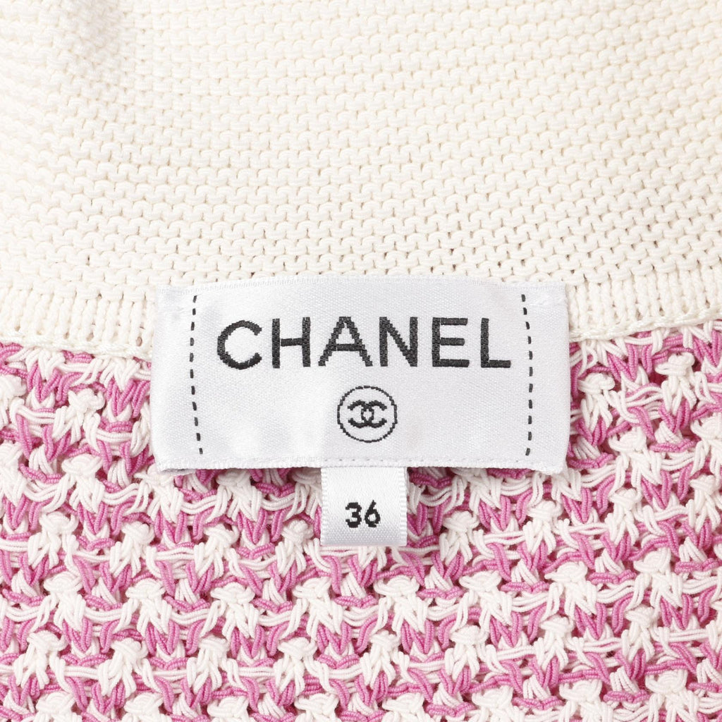 Chanel Lion Button Cotton igan