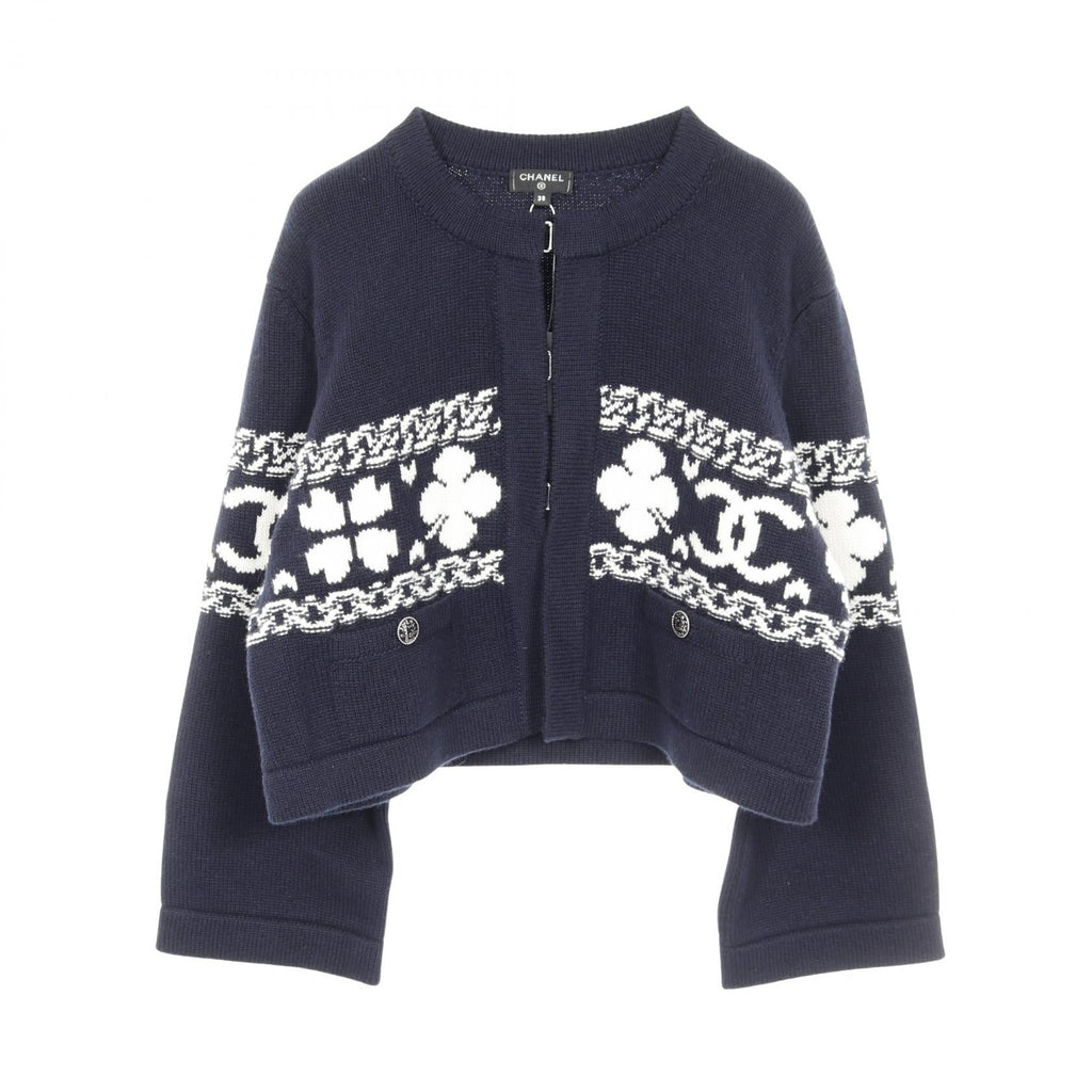 Chanel Coco Mark Cashmere Cotton igan