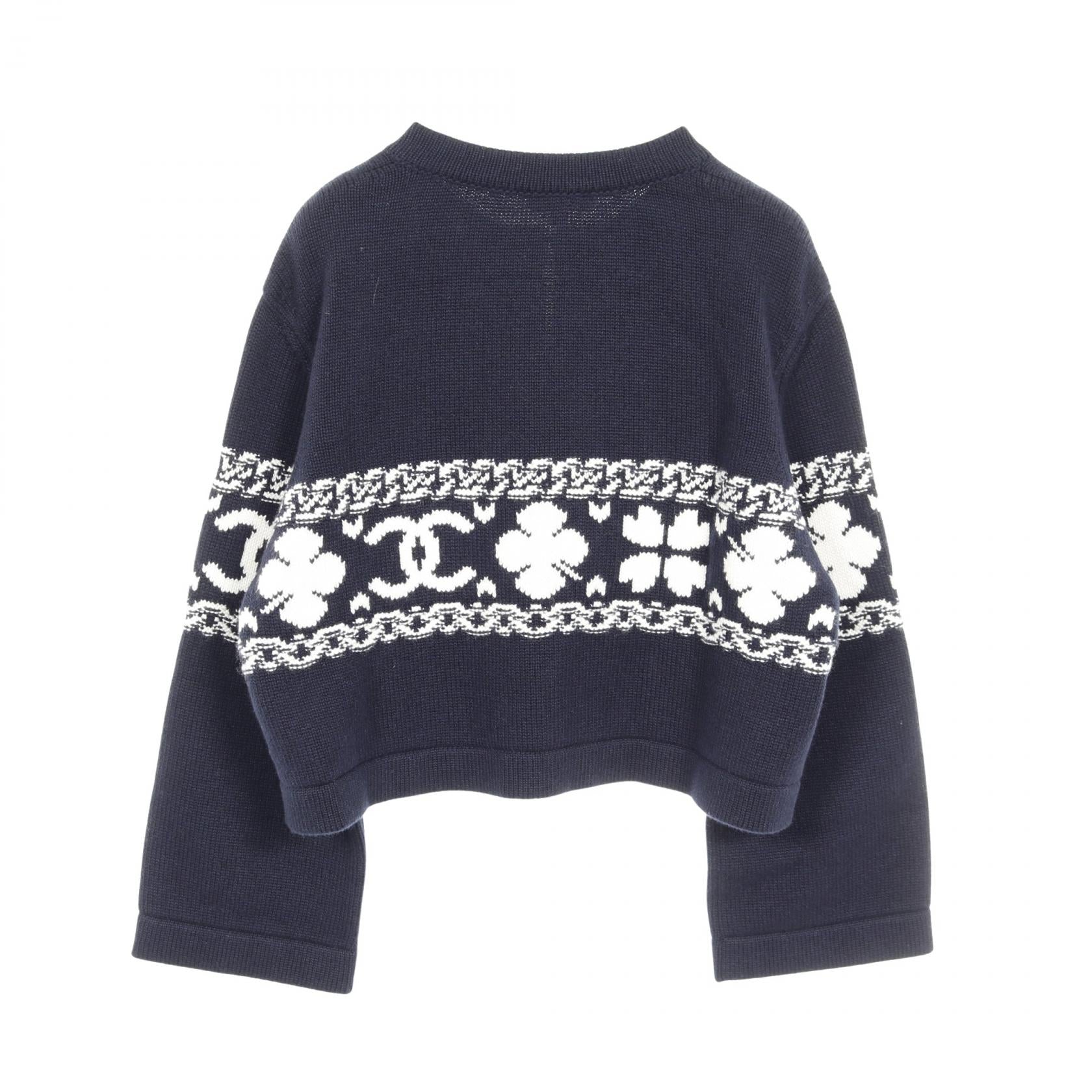 Chanel Coco Mark Cashmere Cotton igan