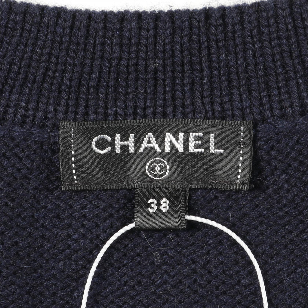 Chanel Coco Mark Cashmere Cotton igan