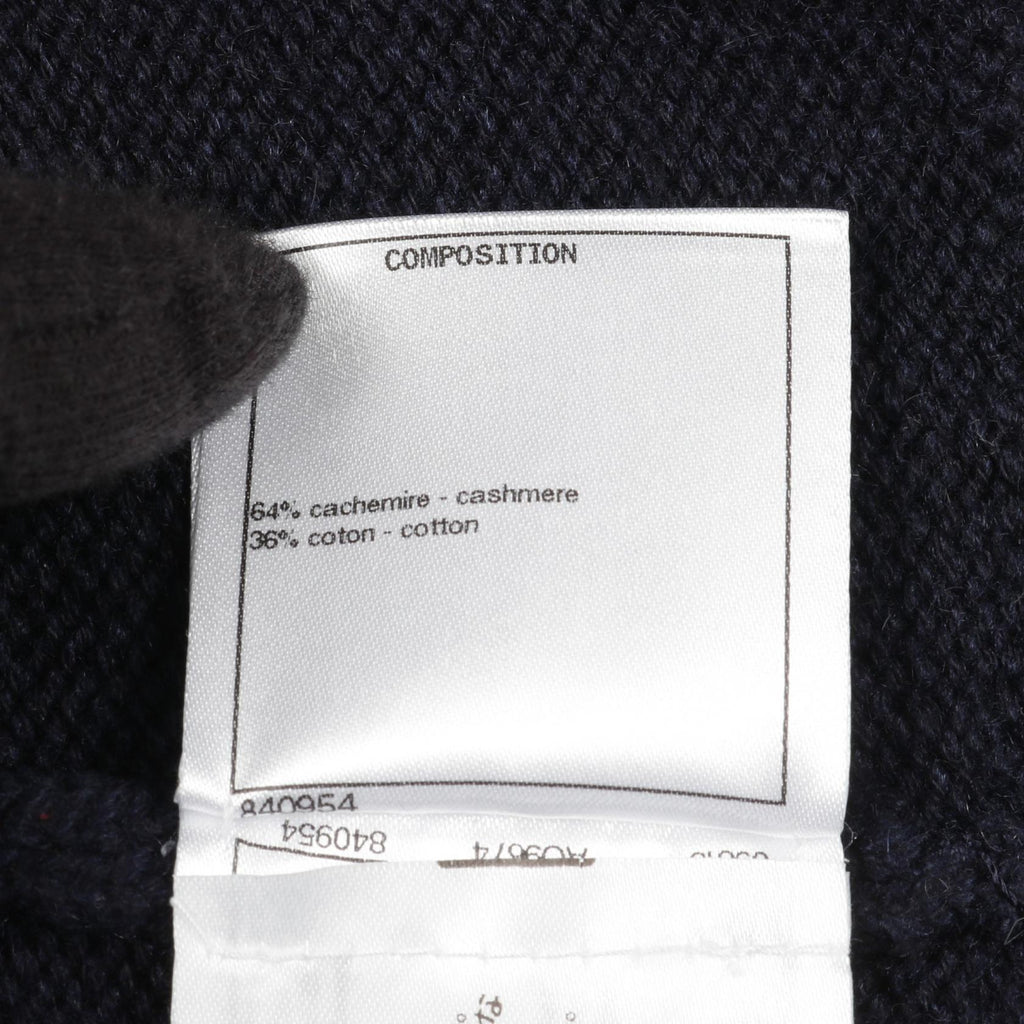 Chanel Coco Mark Cashmere Cotton igan