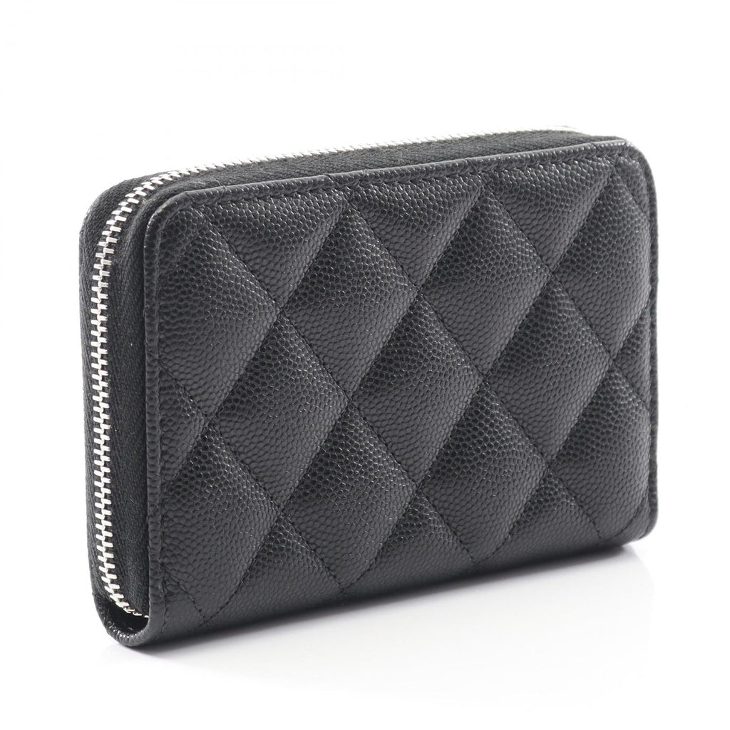 Chanel Matelasse Coco Mark Star Grained Calfskin Wallet