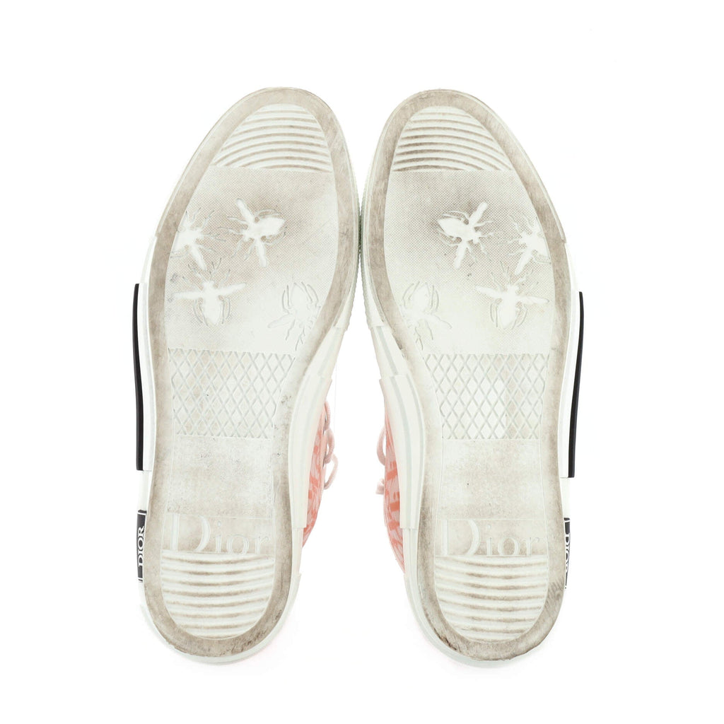 Men's B23 High-Top Sneakers Oblique Coated Canvas and PVC