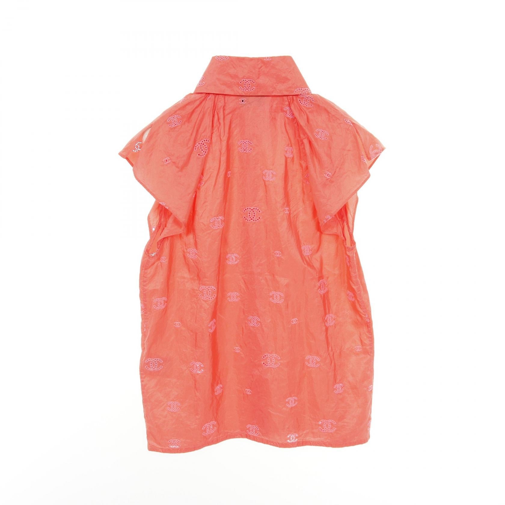 Chanel Coco Mark Silk Blouse