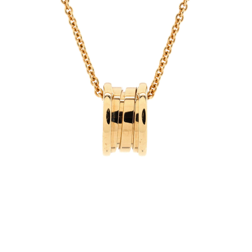 B.Zero1 Pendant Necklace 18K Yellow Gold Small