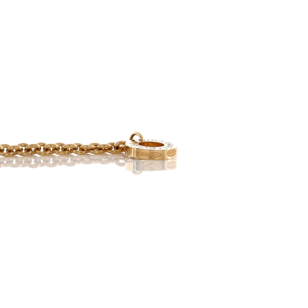 B.Zero1 Pendant Necklace 18K Yellow Gold Small