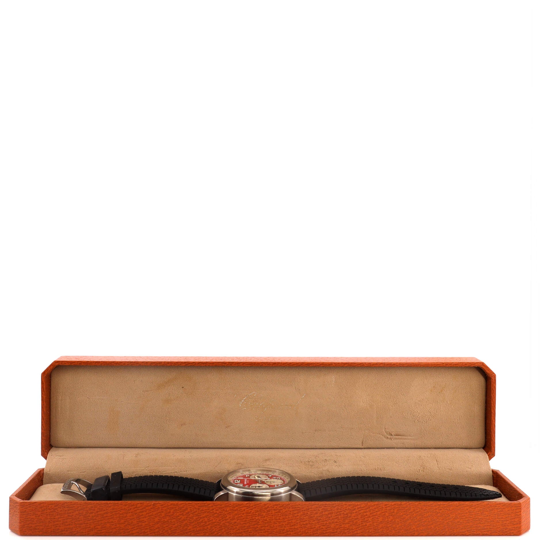 Mille Miglia Rosso Chronograph Automatic Watch Titanium and Rubber 39