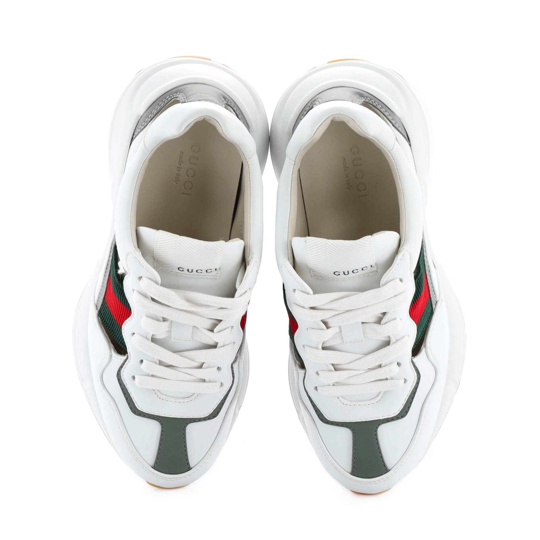 Rhyton Sneakers Cut Out Leather