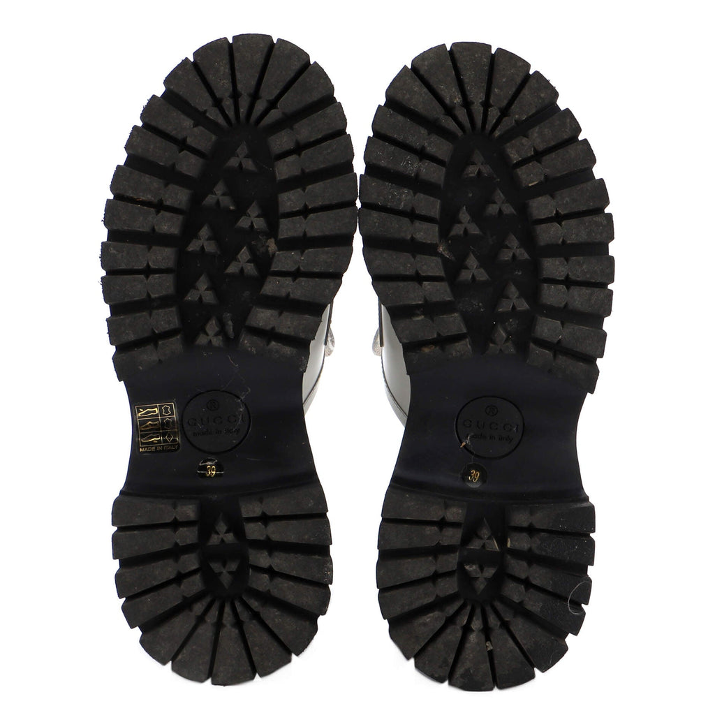 Women's Harald Horsebit Platform Slide Sandals Leather
