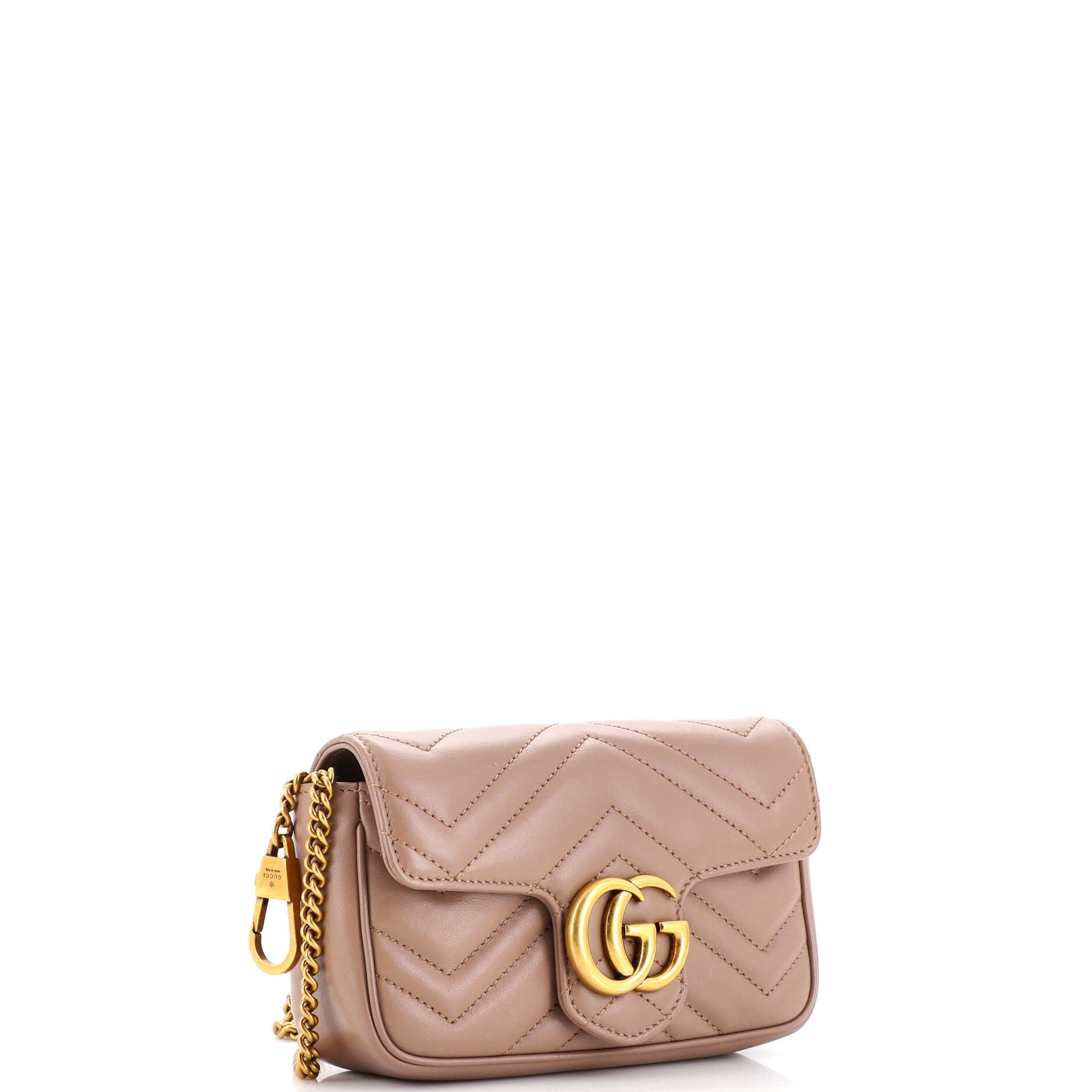 GG Marmont Flap Bag Matelasse Leather Super Mini