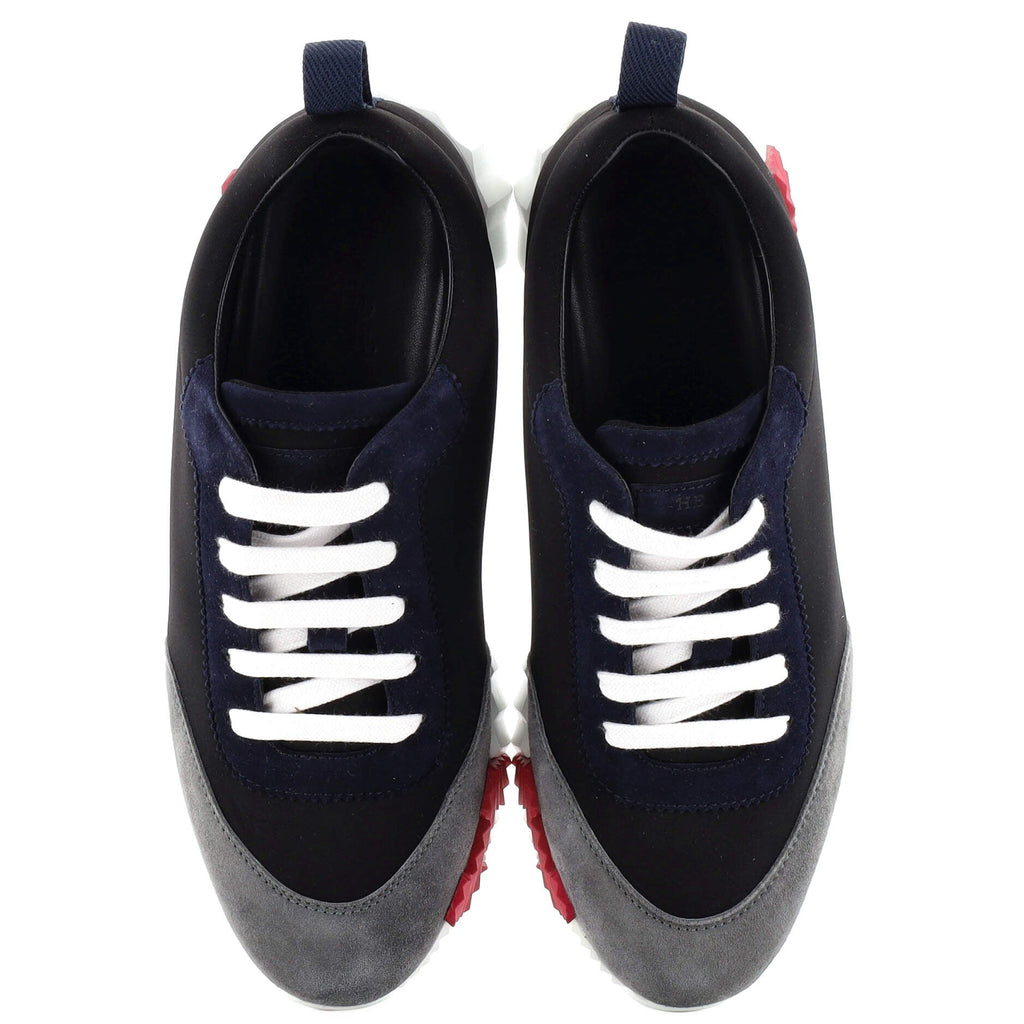 Women's Bouncing Sneakers Fabric and Suede