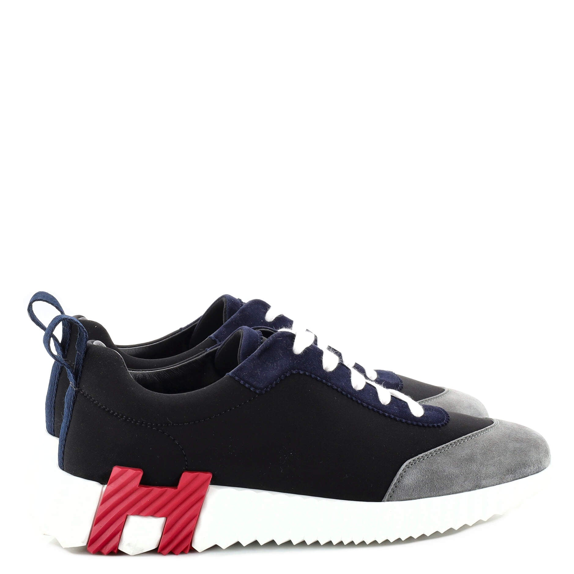Women's Bouncing Sneakers Fabric and Suede
