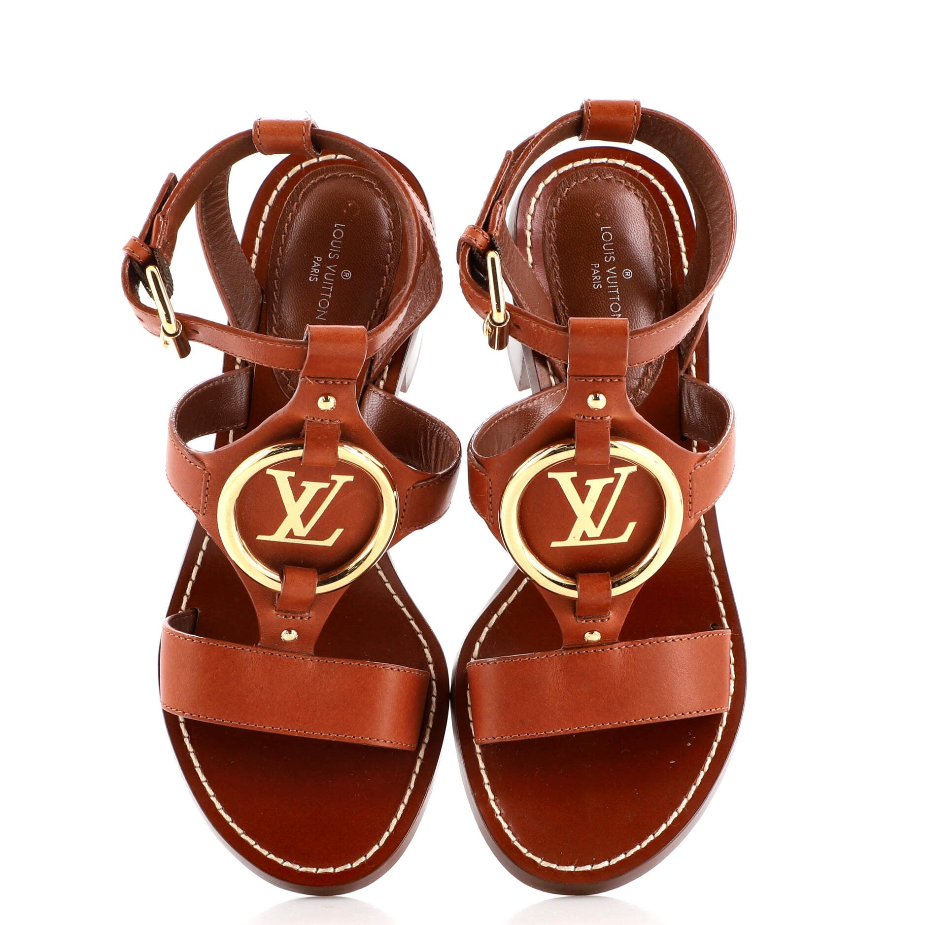 Women's Faro Heeled Sandals Leather