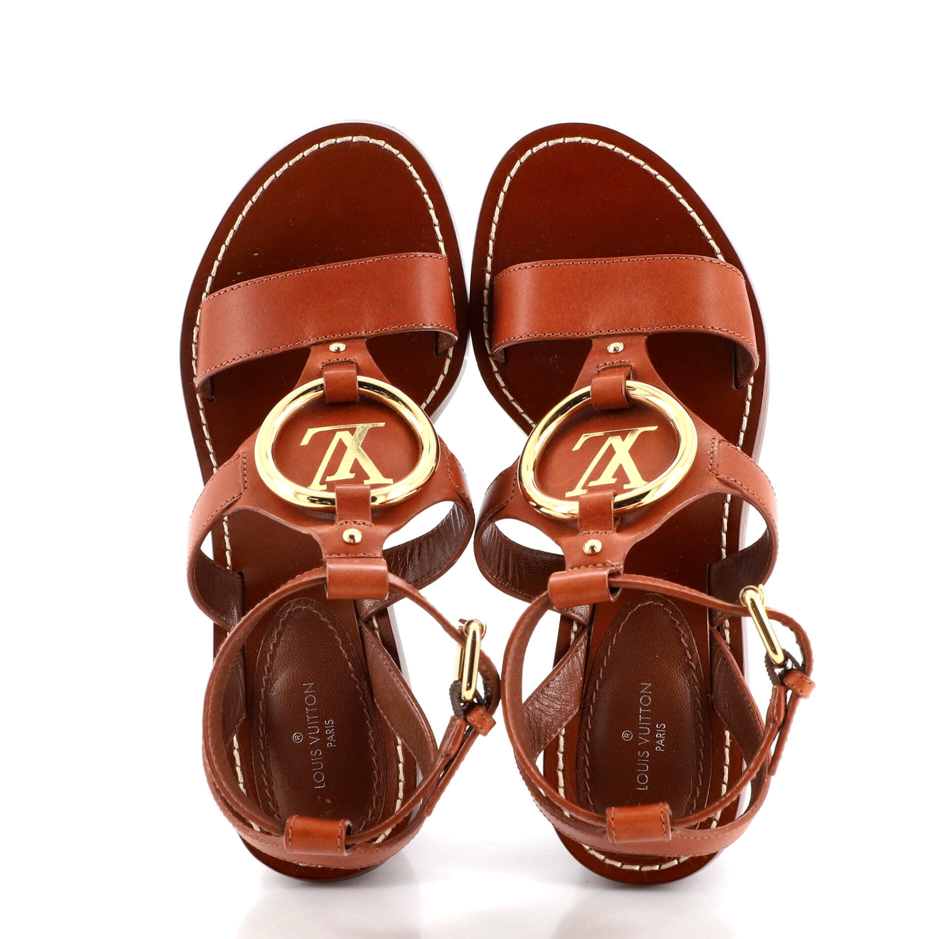 Women's Faro Heeled Sandals Leather