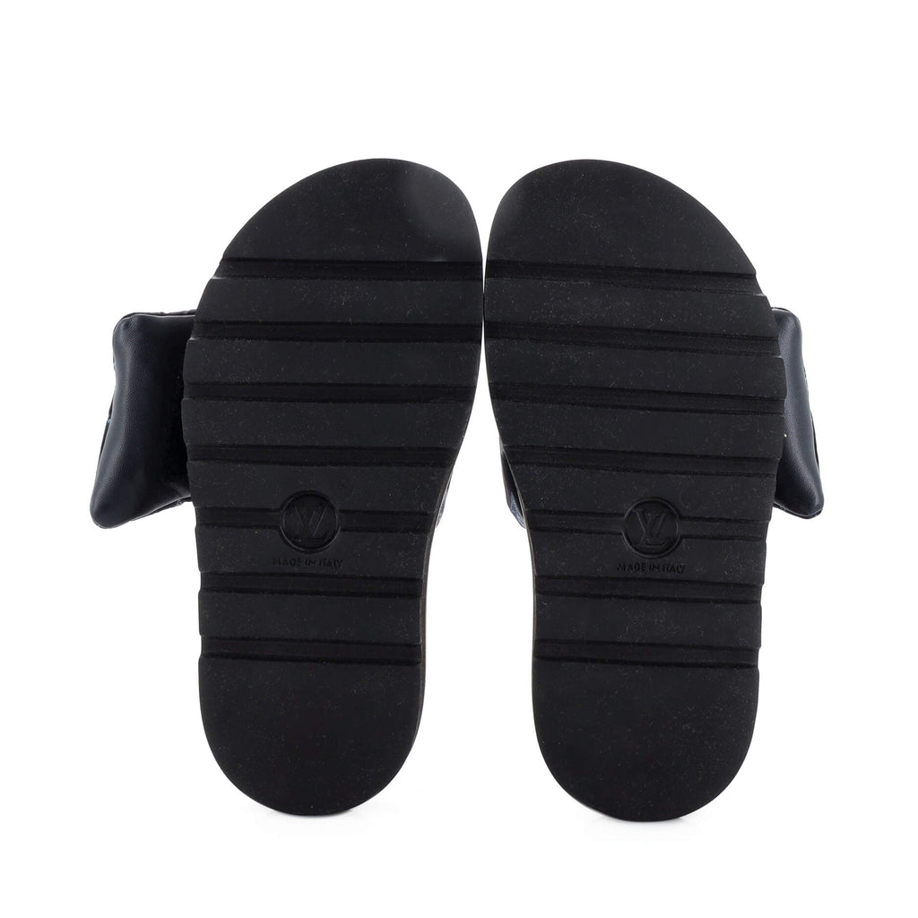 Women's Pool Pillow Comfort Mule Sandals Mahina Monogram Nylon