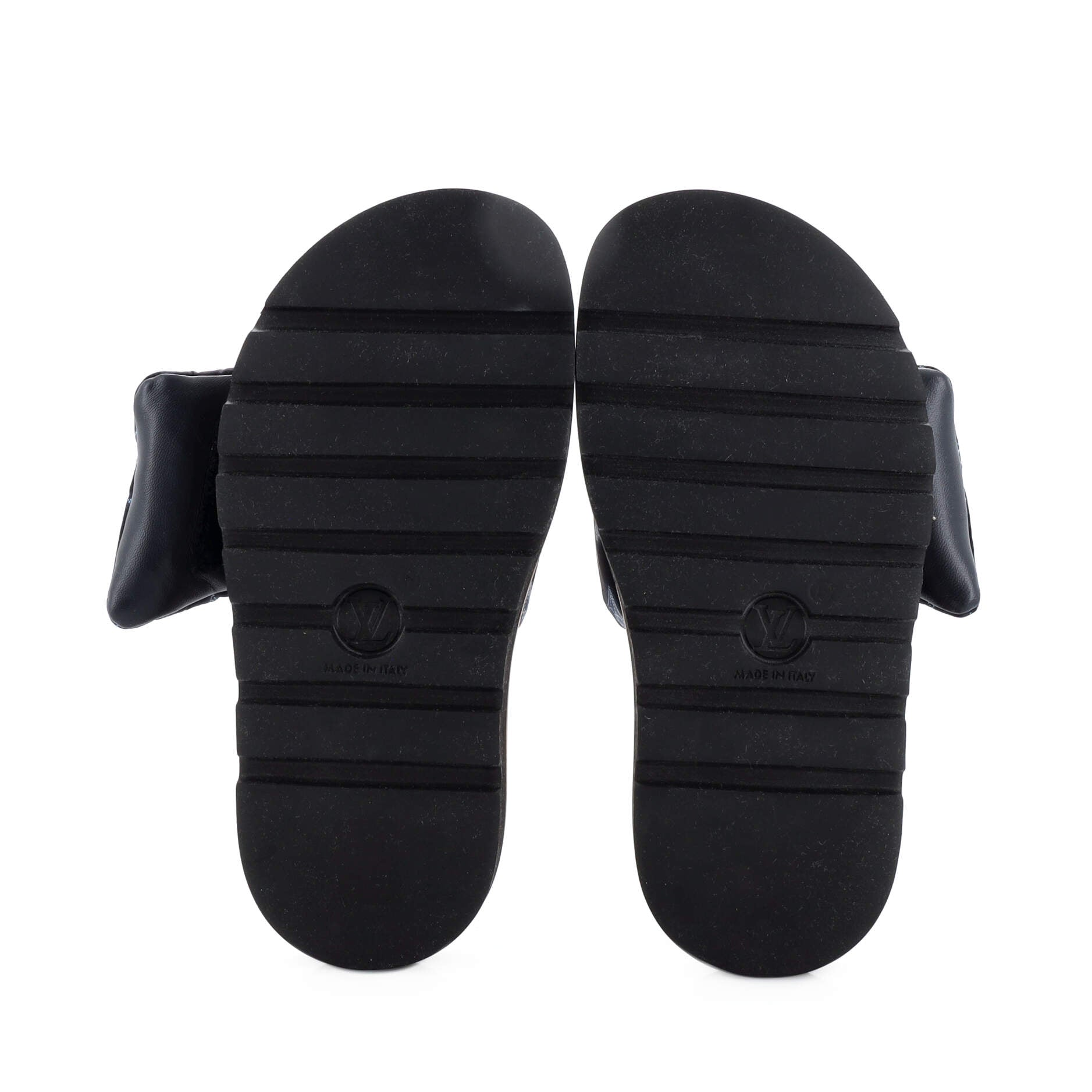 Women's Pool Pillow Comfort Mule Sandals Mahina Monogram Nylon