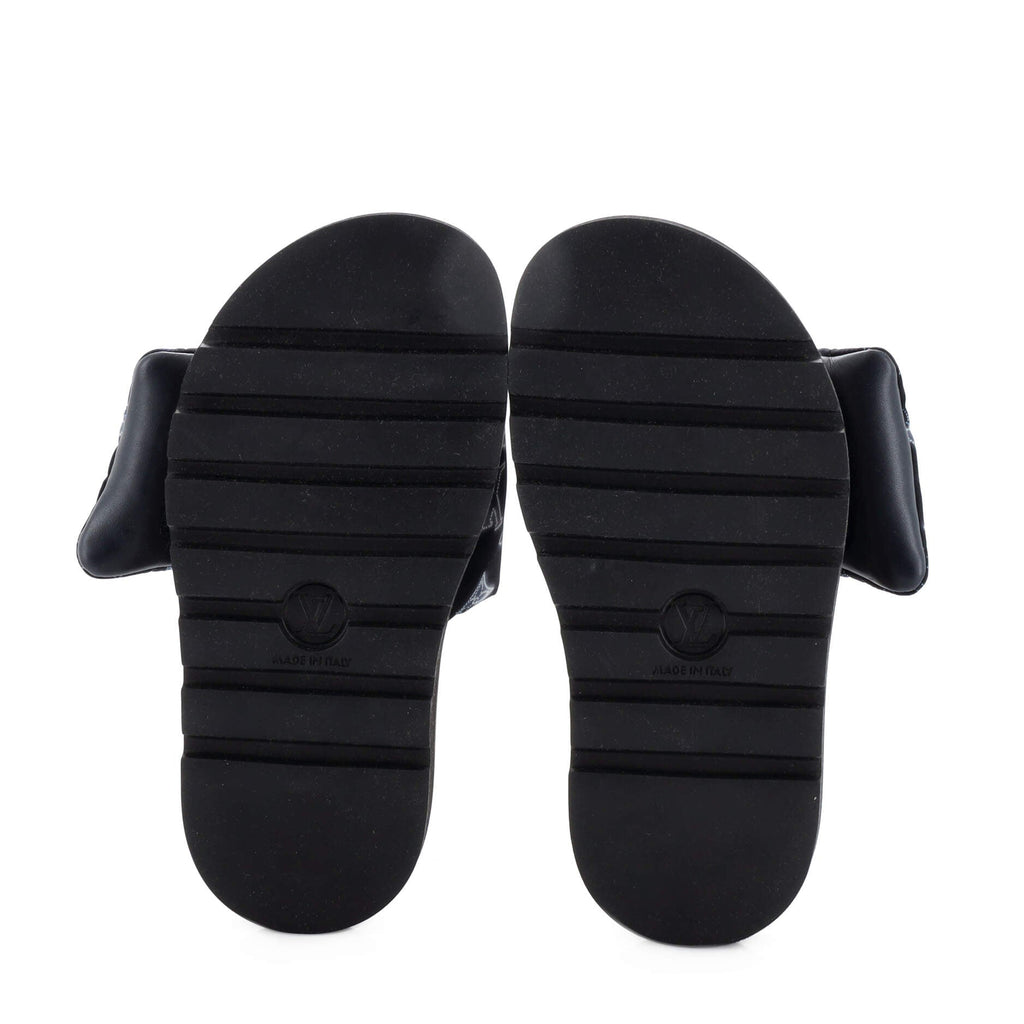Women's Pool Pillow Comfort Mule Sandals Mahina Monogram Nylon