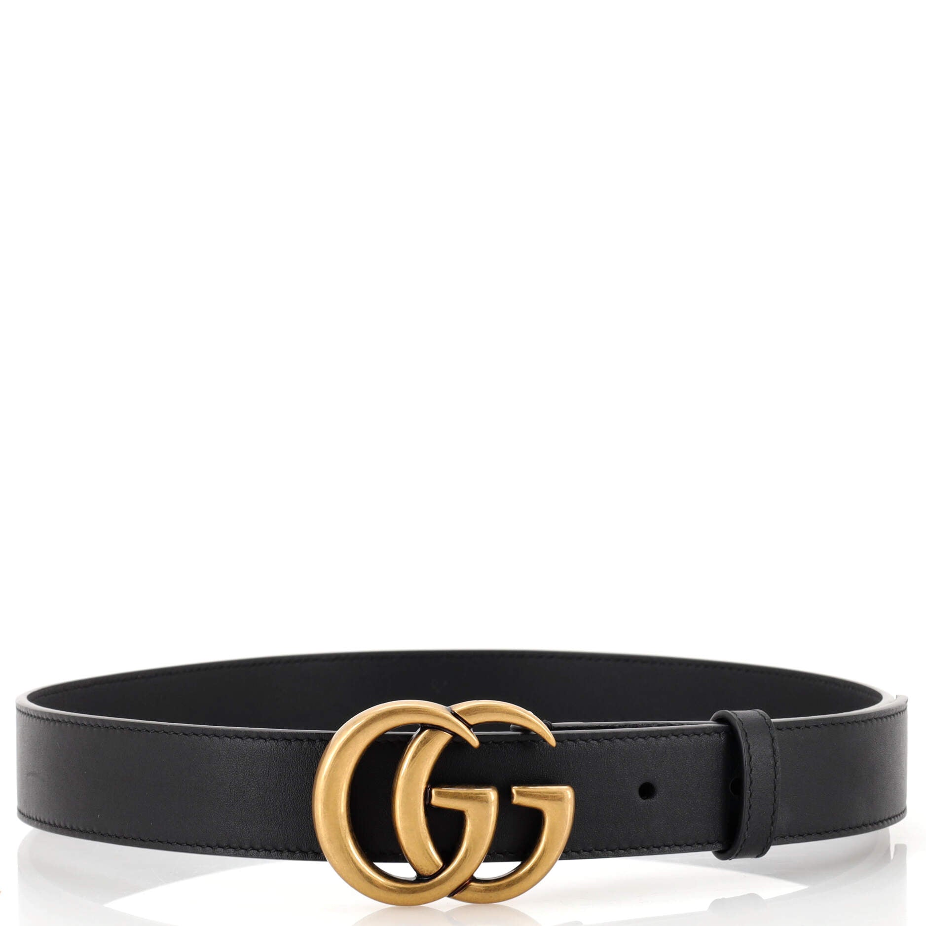 GG Marmont Belt Leather Wide 75