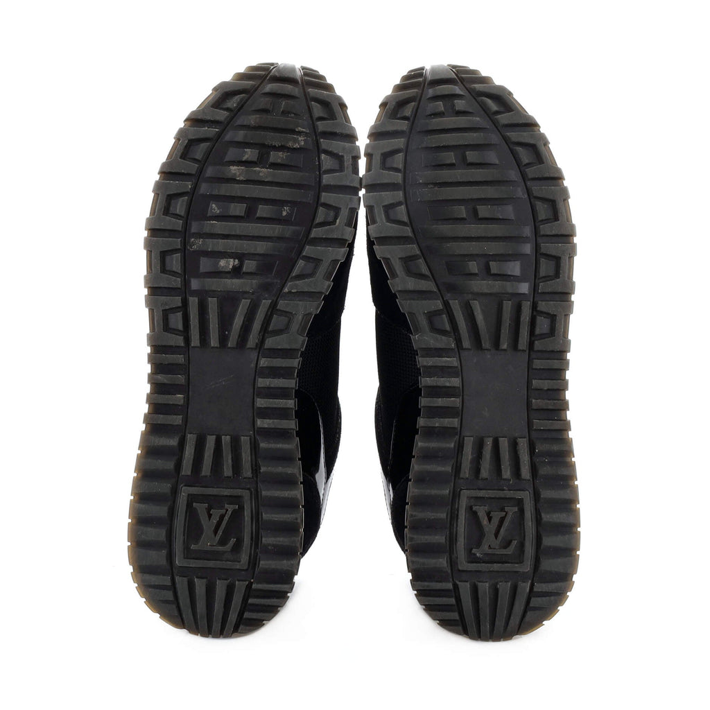 Women's Run Away Sneakers Mesh with Monogram Canvas and Suede